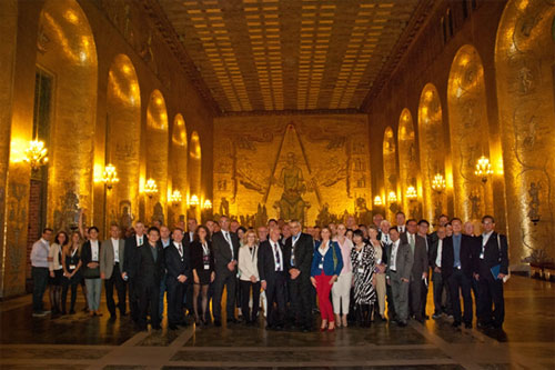 The opening evening embraced the delegates in an event hosted by the City of Stockholm.